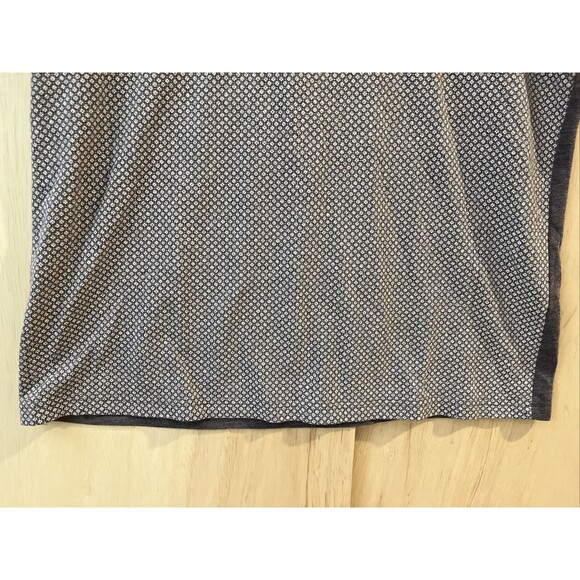 Penguin Brand Short Sleeve Polo Shirt top slim fit Mens Size Large blue grey - Picture 4 of 6